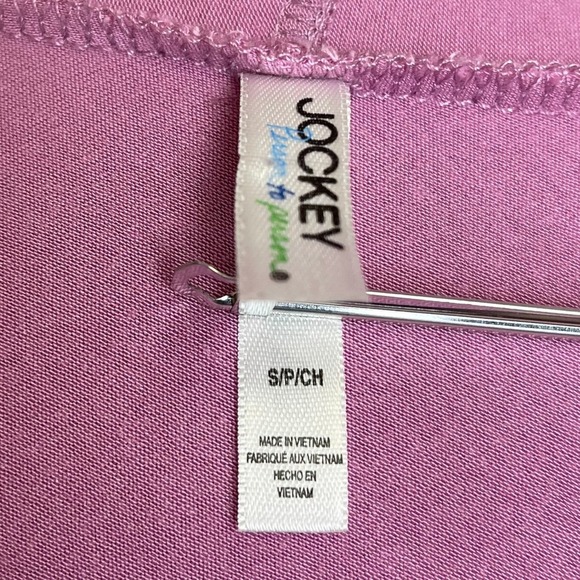 Jockey Women's Pink Open Front Cardigan Small Modal Blend Drape Hem - Picture 4 of 5